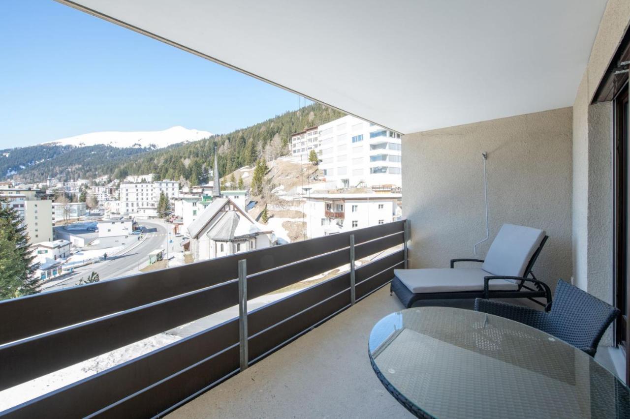 Ferienwohnungen, Carlton Am Park, Davos Platz מראה חיצוני תמונה